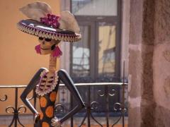 Catrina, Día de Muertos. Fotografía: Carmen Hernández.