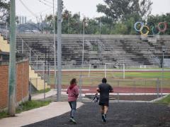 Unidad Deportiva Venustiano Carranza. Fotografía: Fernando Maldonado.