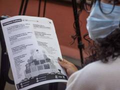 La SSM reiteró el llamado a la población para adoptar y respetar las medidas sanitarias. Fotografía: Carmen Hernández.