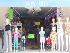 Mundo Joven, tienda de ropa con medidas para ingresar, Tepic, Nayarit. Fotografía: Sofía Rebeca Aguilar Salcedo