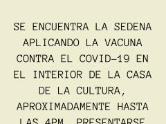 Aviso Jornada de vacunación. Facebook H. Ayuntamiento de San Pablo Huitzo 2019-2021. Se trata de una invitación para participar en la jornada de vacunación el 08 de septiembre en el municipio de San Pablo Huitzo, Oaxaca. 