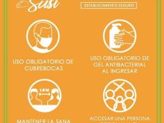 Infografía “Protocolos de prevención”. Imágen: Taquería Susi.
