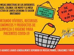 Infografía ¡Las mesas directivas de los diferentes barrios, Colonia 3 de Mayo y la mesa directiva de Santa Catarina te siguen invitando¡ Facebook La + Chingona.