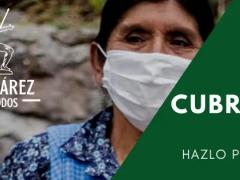 Flyer Usa el cubrebocas. Hazlo por el prójimo”. Facebook Honorable Ayuntamiento de Ixtlán de Juárez.