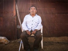 Hombre de la tercera edad, fotografía de Mario Arturo Martínez.