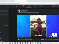Se disfraza por un abrazo. Imagen Televisión