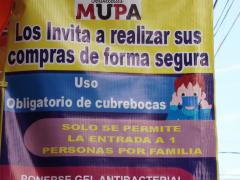 Lona Los invita a relizar sus comprar de forma segura. Fotografía: Emir Brando Tepepa Esquivel.
