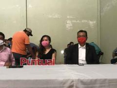 Directivos de El Colegio de Arquitectos del Estado de Puebla. Fotografía: Diario Puntual.