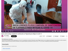 Nota sobre sanitización.