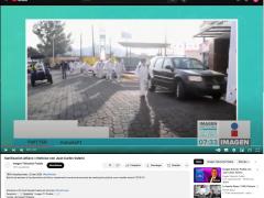 Nota sobre sanitazación en Atlixco. YouTube Imagen TV.