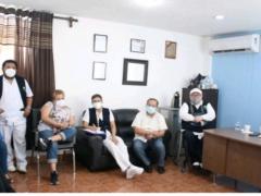Miembros de la Secretaría de Salud del Estado. Fotografía: Sesa.