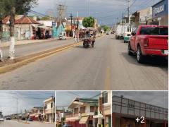Imágnes del municipio de José María Morelos durante la cuarentena. Facebook Kilómetro 50 Noticas.