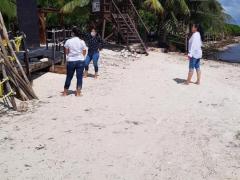 Rehabilitando playas inclusivas, Quintana Roo. Fotografía: Facebook Mirella Díaz.