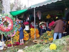 Imagen de locales dedicados a la venta de flores.