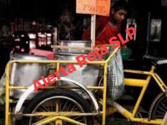 Vendedora ambulante de antojitos. Fotografía: Alerta Roja San Luis Potosí.