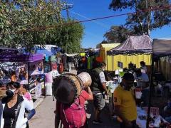 Tianguis de Las Vías. Fotografía: El Pulso. Diario de San Luis.