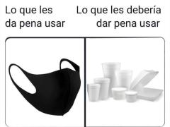 Imagen Lo que les da pena usar. Lo que les debería dar pena usar. Facebook Vladimir Marco Ernesto.