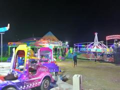 Feria de Mexquitic de Carmona sin gente. Fotografía: Ariel Antonio Flores Ramírez.