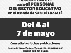 Anuncio Proceso de vacunación contra el COVID-19.