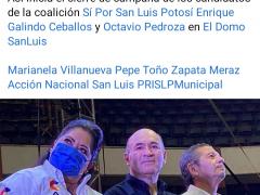 Nota cierre de campana colación Sí por San Luis Potosí. Código San Luis.
