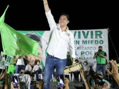 Ricardo Gallardo durante cierre de campaña, SLP. Fotografía: Última Hora SLP.