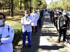 El personal médico contagiado hasta el 29 de marzo de 2021 tiene niveles semejantes al que se tenía el pasado 3 de marzo 2020. Fotografía: El Sol de San Luis.