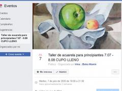 Taller de acuarela para principiantes