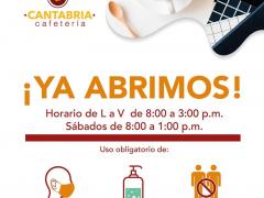 Anuncio de apertura. Facebook La Bene San Luis.