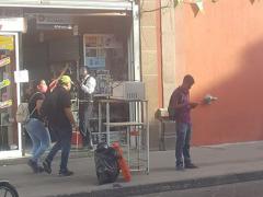 Ingreso a la Plaza de la Teconología, San Luis Potosi. Fotografía: Lía Fernanda Rodríguez Cerrillo.