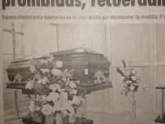 Nota sobre prohibición de velaciones.