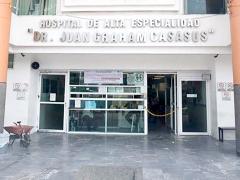 Hospital de Alta Especialidad “Dr. Juan Graham Casasus”. Fotografía: Diario Rumbo Nuevo.