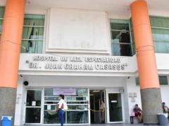 Entrada del Hospital Dr. Juan Graham Casasús. Fotografía: XEVT.