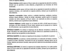 Decreto por el que se determina que el Estado de Tabasco permanecerá en semáforo naranja. Periódico Oficial.