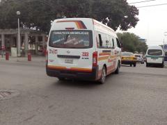 Unidad de transporte. Fotografía: Ricardo Rodríguez Arias.