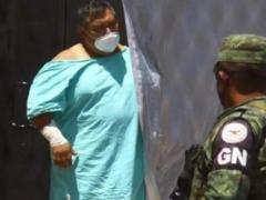 Personal del hospital del IMSS de La Margarita confirman que está colapsado por casos de COVID-19 y han tenido que trasladar a enfermos a otros nosocomios. Fotografía: Erik Guzmán.