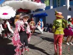 Carnaval en Mazatecochco 2021. Fotografía: Andrea Salvador.