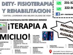 Dety-Fisioterapia y Rehabilitación. Fisioterapia a domicilio. Facebook Gente de Papalotla.