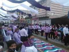 Concurrencia en la procesión. Fotografía: Periódico Econsulta Tlaxcala.