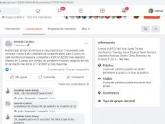 Anuncio: Casa en renta con pagos diferidos por la pandemia. Facebook Gerardo Cordero.