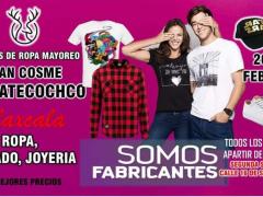 Aviso Tianguis de ropa mayoreo San Cosme Mazatecochco.