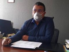 Julio César Meneses, encargado de la Delegación Tlaxcala. Fotografía: Karla Muñetón