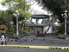 Personas no acatan las normas, centro de Coatepec, Veracruz. Fotografía: Erika Contreras de La Mora.