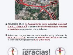 Comunicado oficial Fase 3, Ayuntamiento Emiliano Zapata.