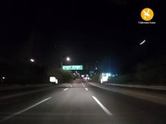 Restricciones viales de noche por toque de queda y restrucciones vehiculares. Fotografía: El Informativo Yucatán.