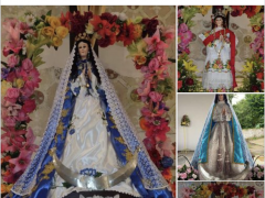 Publicación de Facebook de la Parroquia de Nuestra Señora de la Natividad de Acanceh con indicaciones de la fiesta patronal