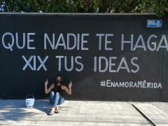 Barda 5: Que nadie te haga XIX tus ideas. Fotografía: Enamora Mérida.