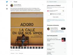 Publicación de Barda 6: Adoro la calle en que nos vimos... A. Manzanero, por Enamora Mérida.