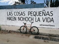 Barda 8 Enamora Mérida Las cosas pequeñas hacen nohoch la vida, por proyecto Enamora Mérida.