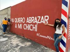 Barda 12: Ya quiero abrazar a mi chichí: Fotografía: Enamora Mérida.