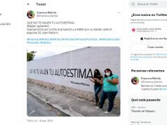 Publicación de Barda 13: Que no te majen tu autoestima, por proyecto Enamora Mérida.